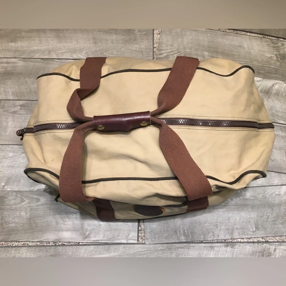 Duluth Pack Commuter Laptop Everyday Travel Briefcase Brown Leather Bag Business